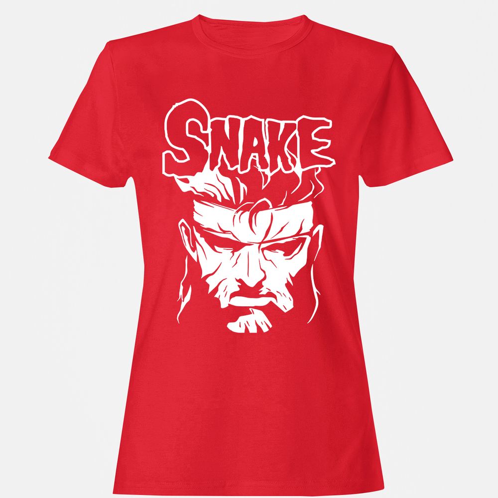 Women's T-Shirt - 7Z6A7NGU - Red - 13