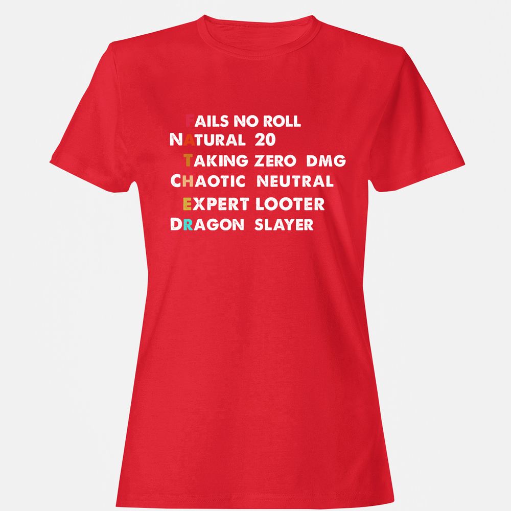 Women's T-Shirt - XF8GVSBN - Red - 13