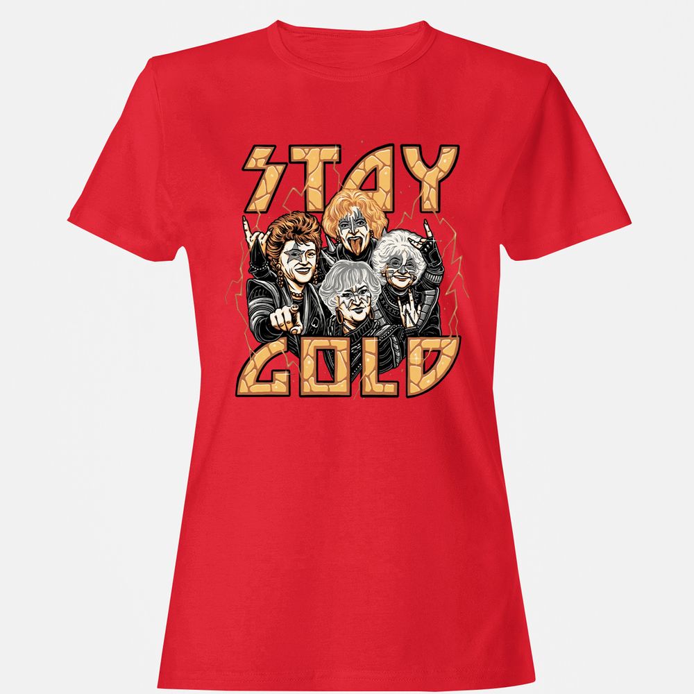 Women's T-Shirt - RTWS1BMZ - Red - 13