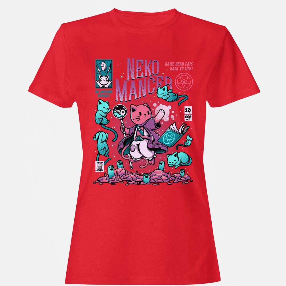 Women's T-Shirt - 8SHM7WXF - Red - 13