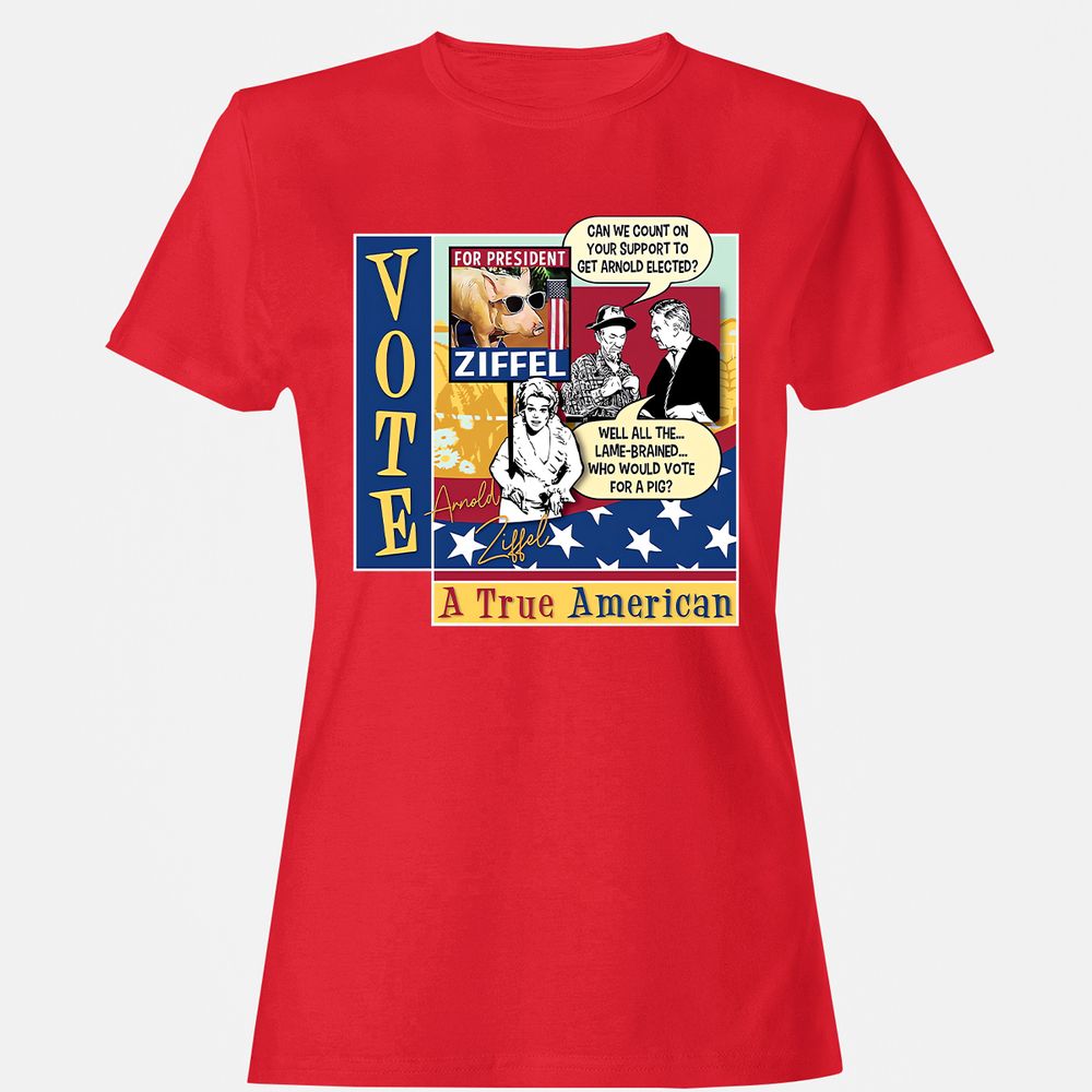 Women's T-Shirt - PSWG76YU - Red - 13