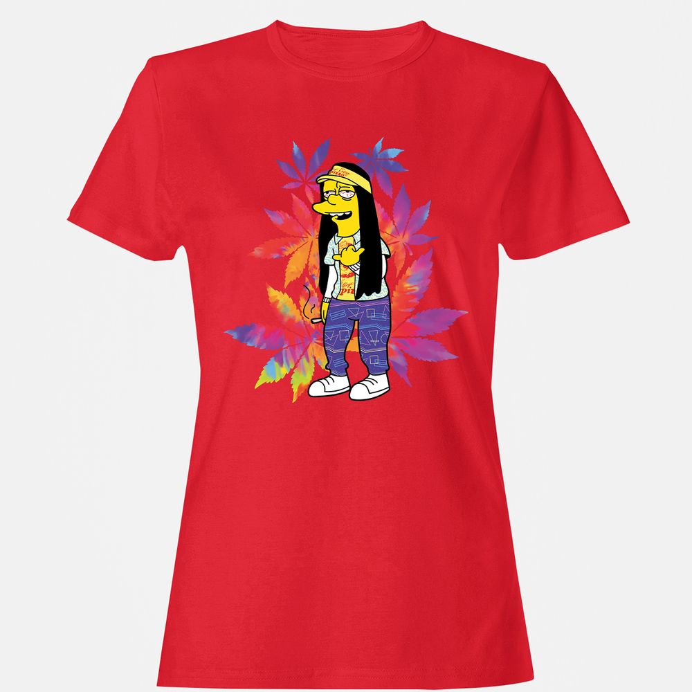 Women's T-Shirt - P662U1PY - Red - 13