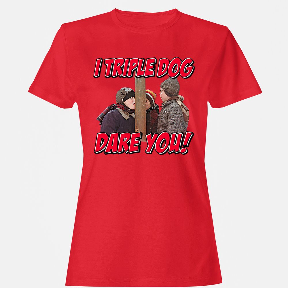 Women's T-Shirt - 2JFDVVYR - Red - 13