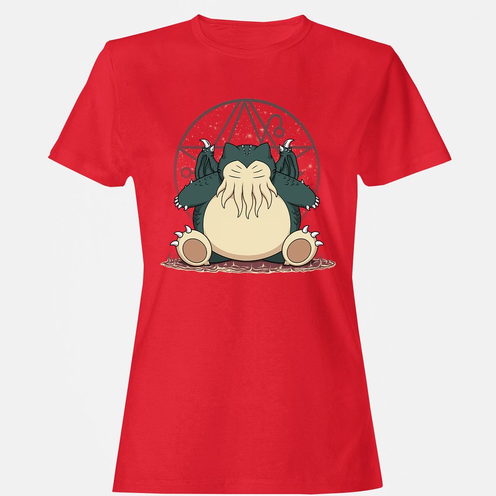 Women's T-Shirt - 7MCJXJPX - Red - 13
