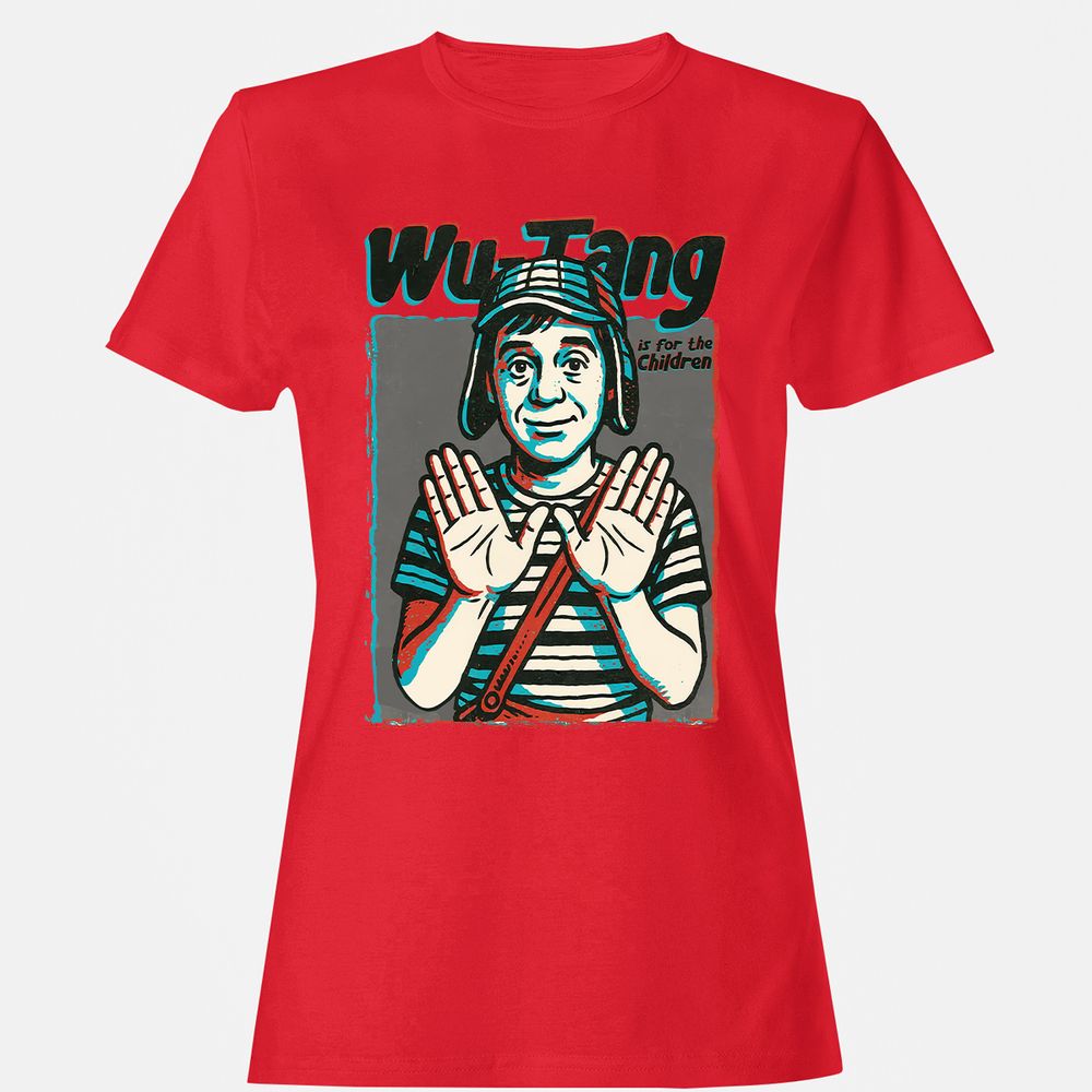 Women's T-Shirt - 7FENLU12 - Red - 13