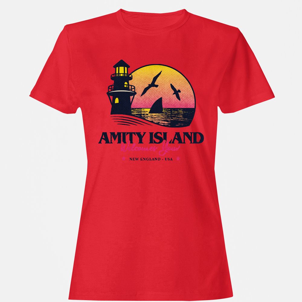 Women's T-Shirt - 3YN3J7GZ - Red - 13