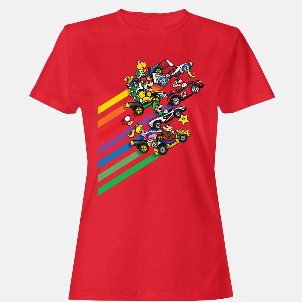 Women's T-Shirt - MRCLMXQ9 - Red - 13