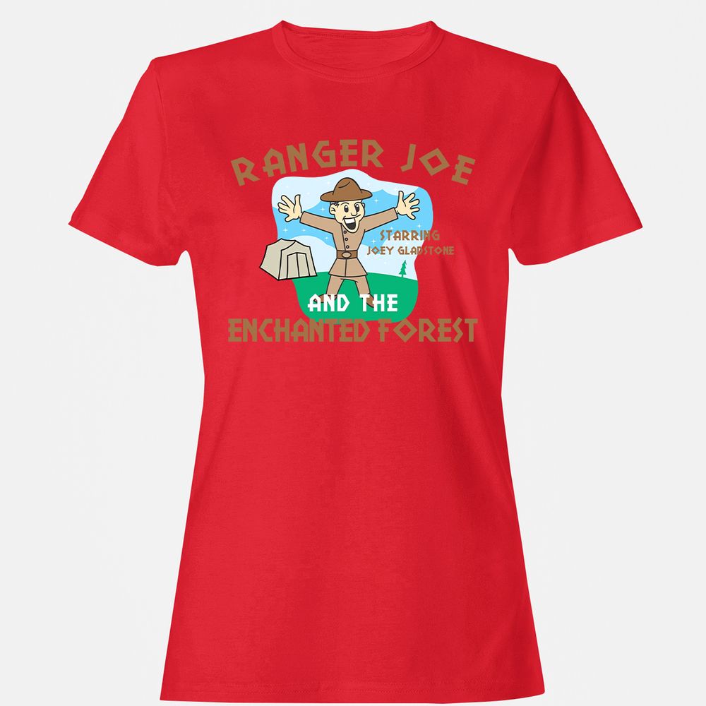 Women's T-Shirt - WZQW3KDD - Red - 13