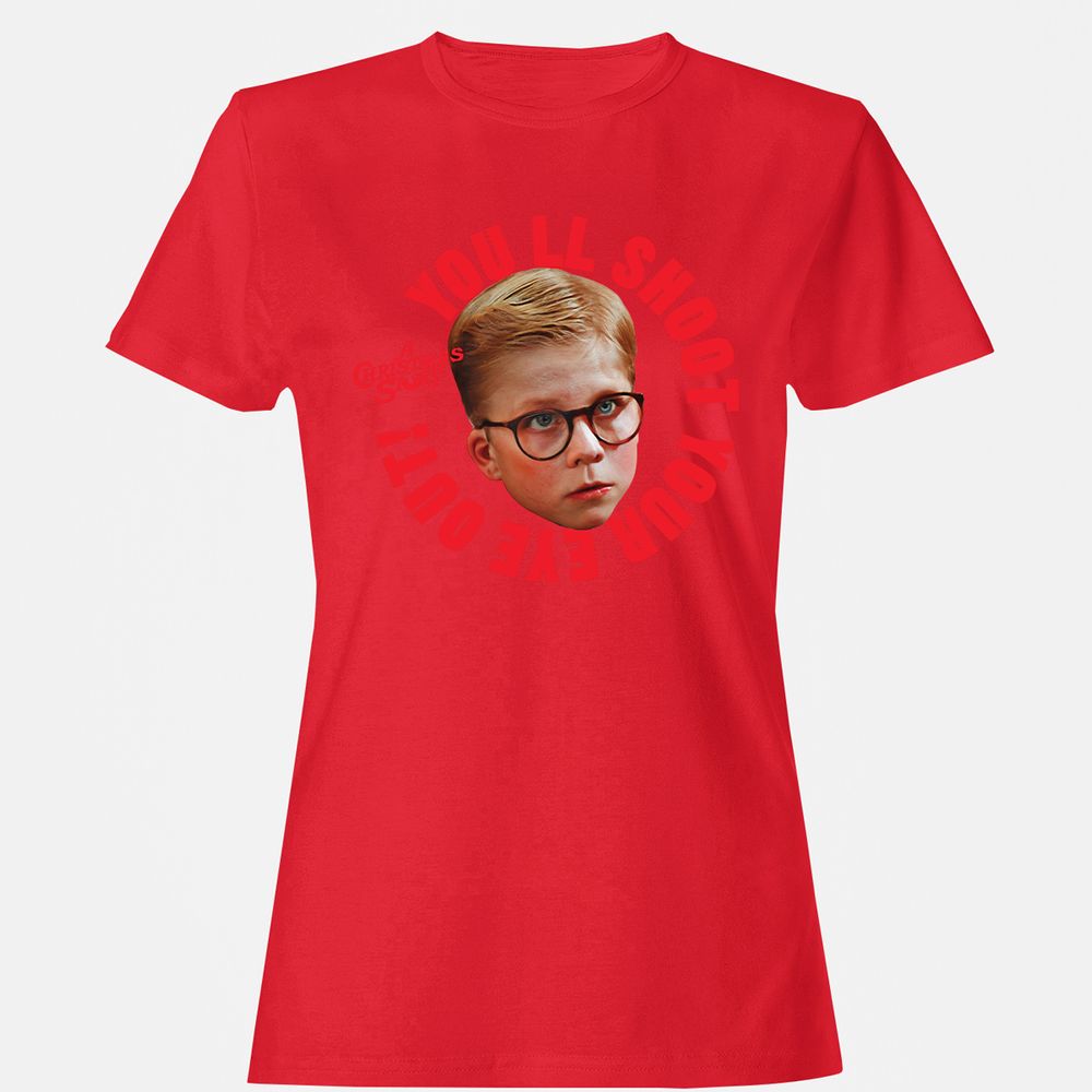 Women's T-Shirt - 6AQQLCK1 - Red - 13