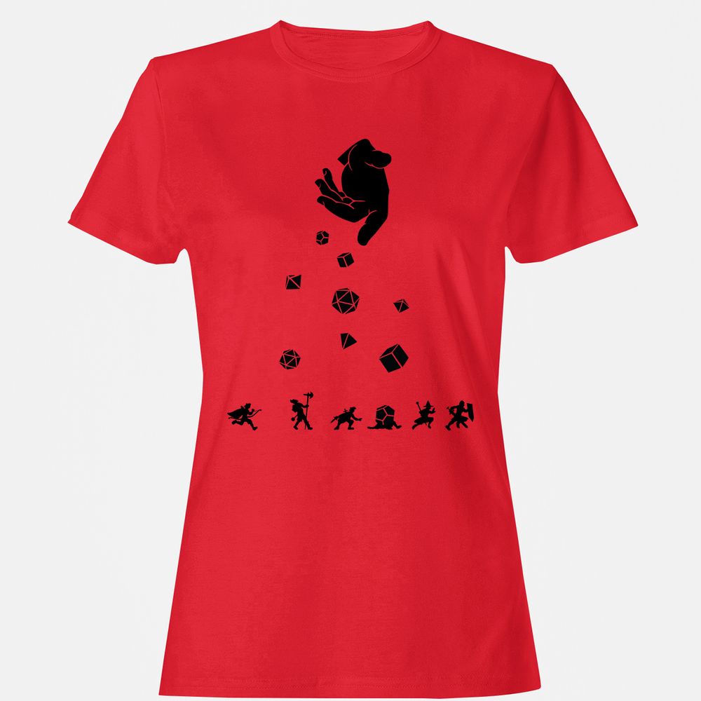 Women's T-Shirt - VZR6EBQU - Red - 13