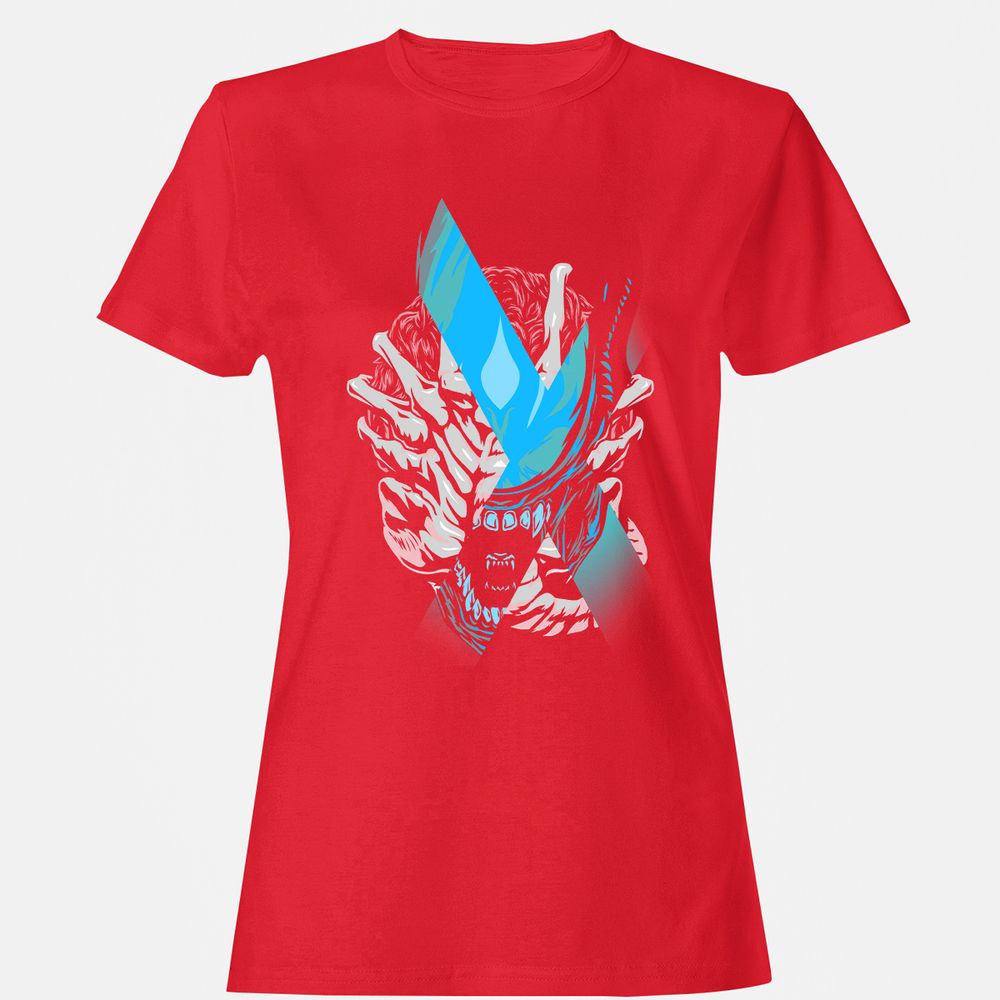 Women's T-Shirt - KV57WT3S - Red - 13