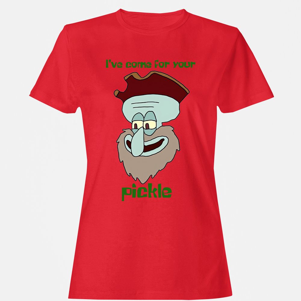 Women's T-Shirt - F4X7TGXL - Red - 13