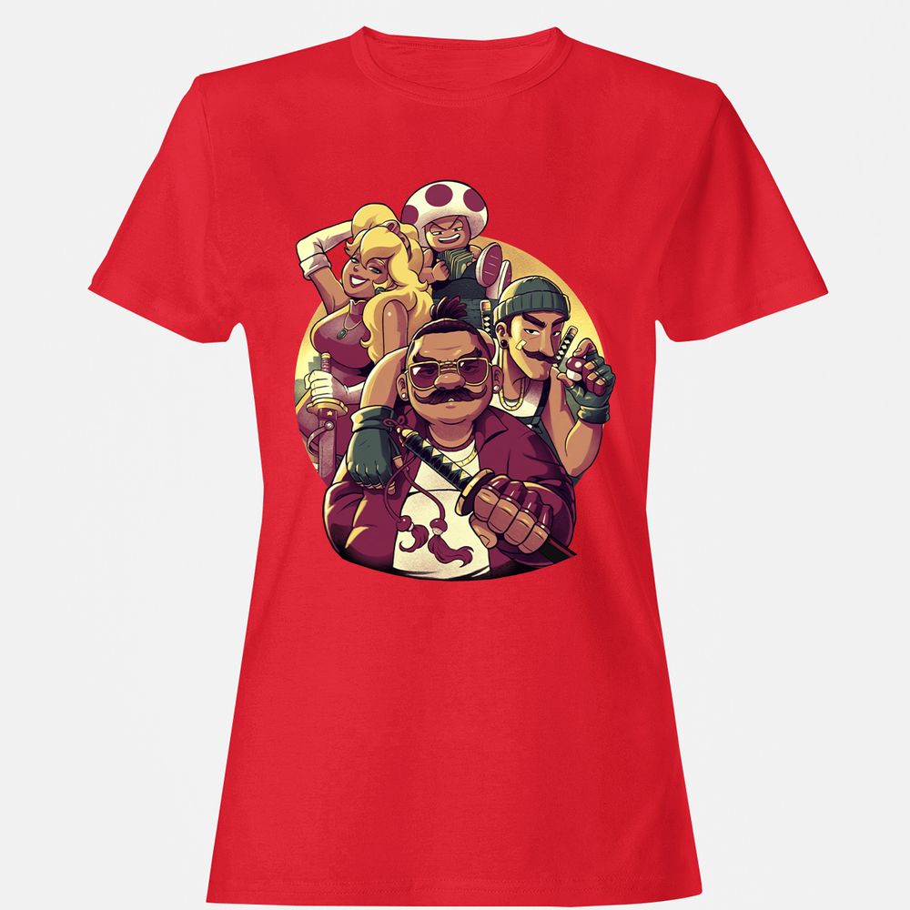 Women's T-Shirt - AE2VHAQ2 - Red - 13