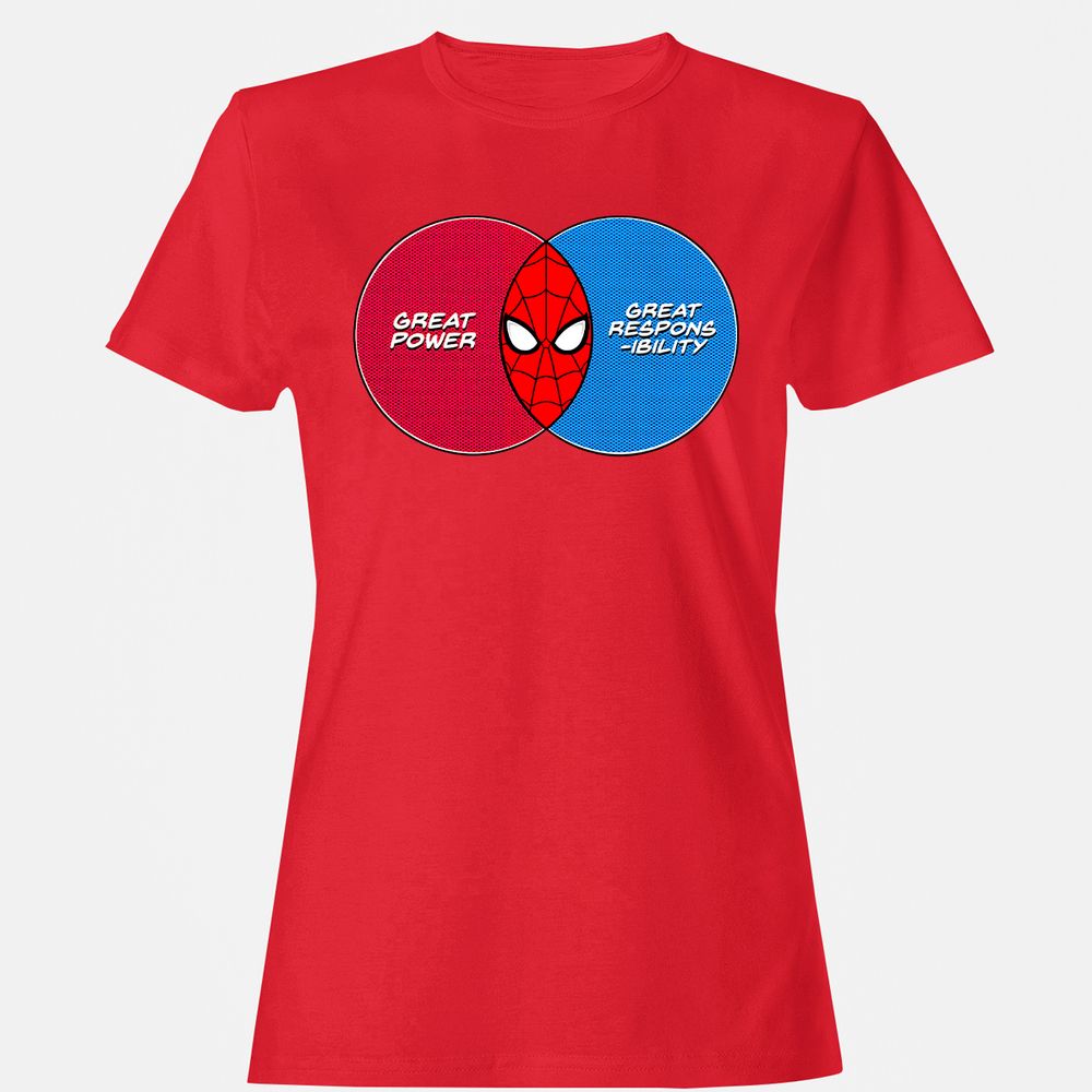 Women's T-Shirt - 5FCXRV93 - Red - 13