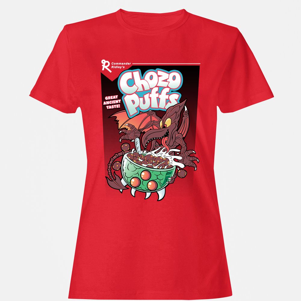 Women's T-Shirt - QWPEFMJG - Red - 13