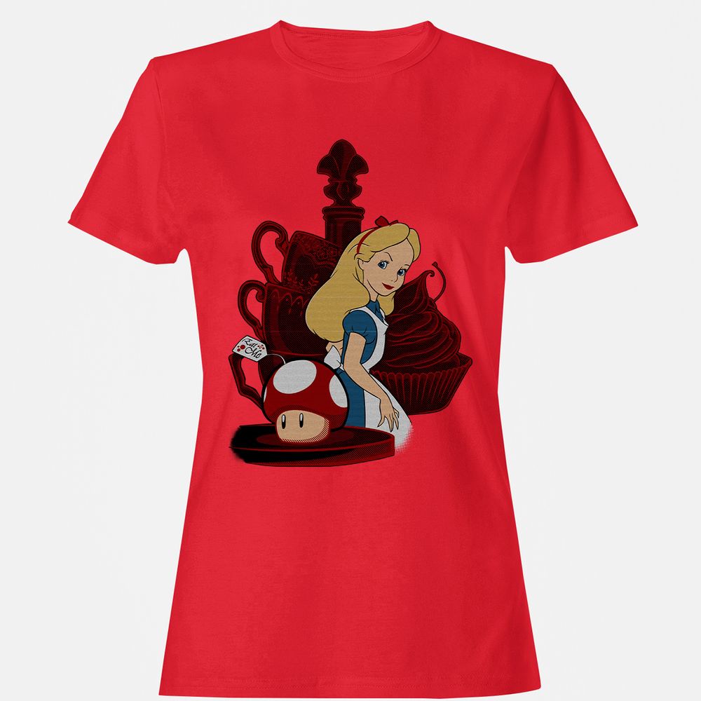 Women's T-Shirt - ZD8XWM49 - Red - 13
