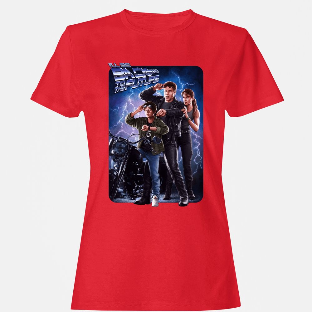 Women's T-Shirt - QB1G4DRN - Red - 13