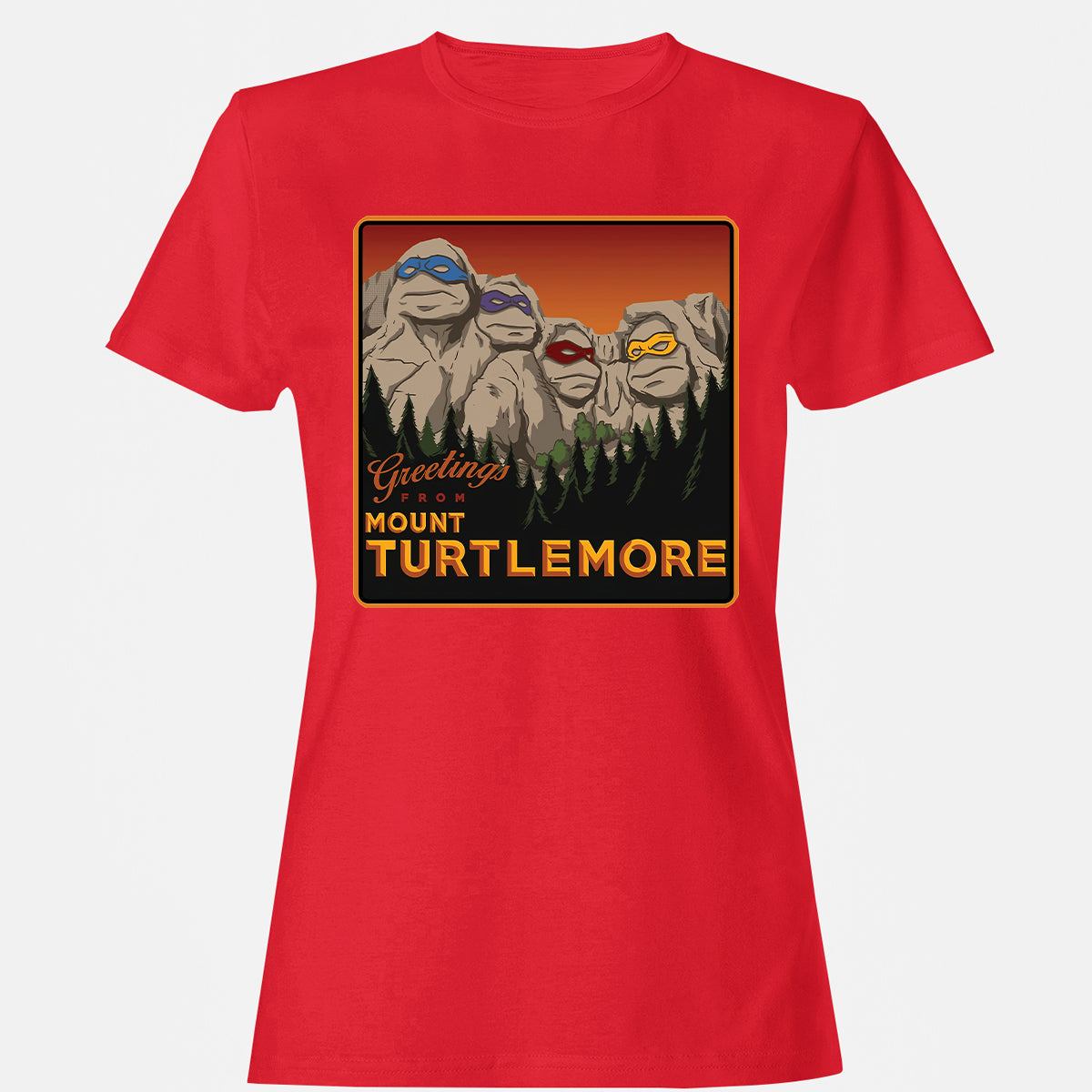 Women's T-Shirt - 9BUXX4CV - Red - 13