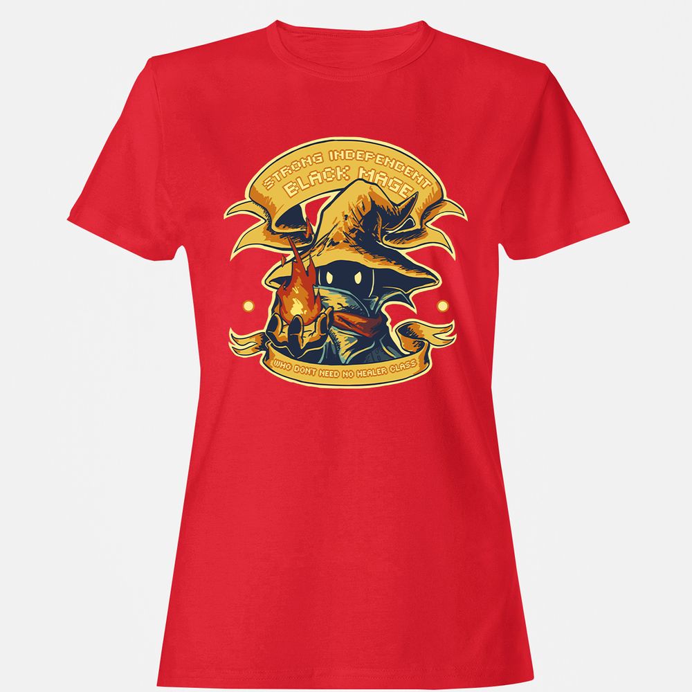 Women's T-Shirt - Y2Q1R6UF - Red - 13