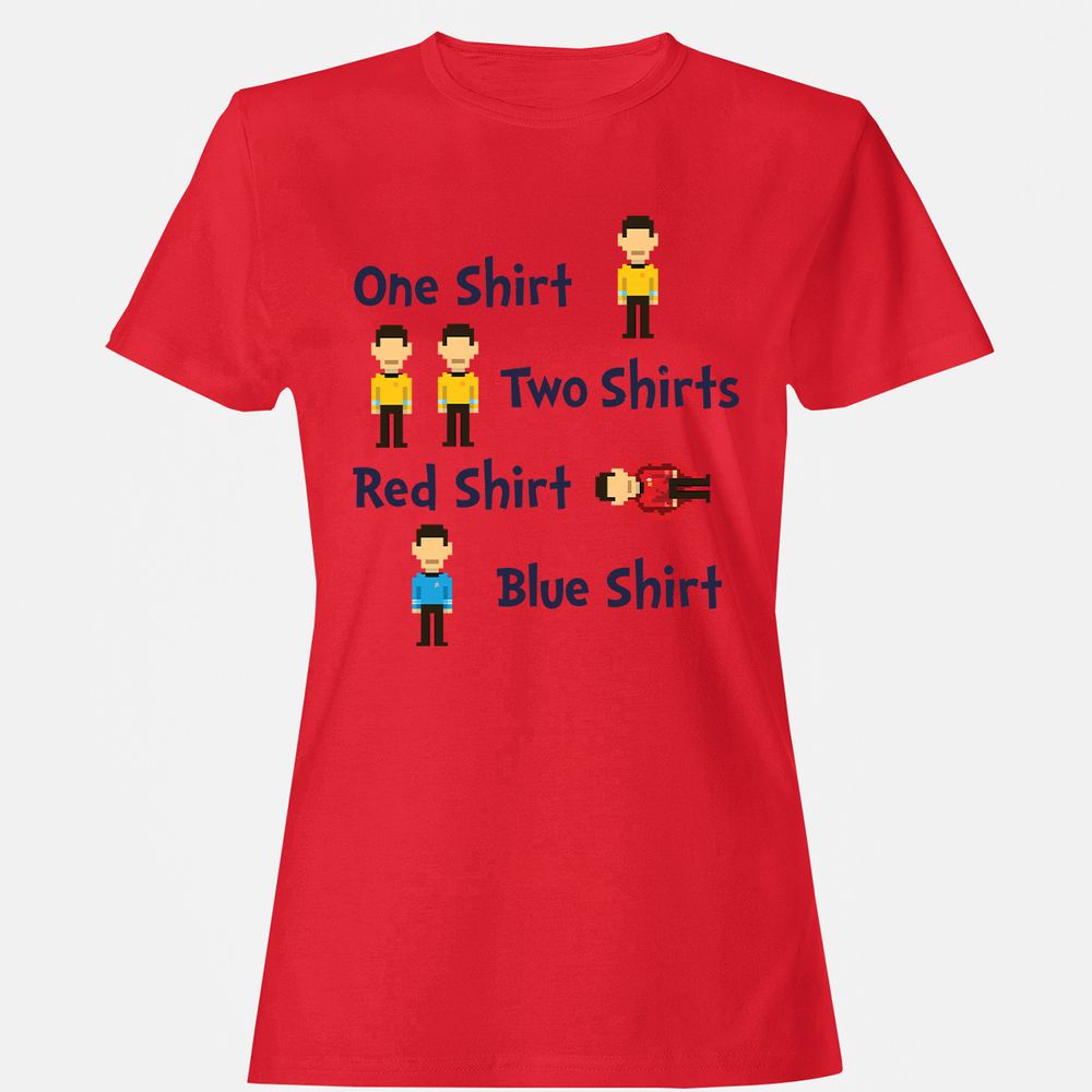 Red Shirt, Blue Shirt - Red - 13