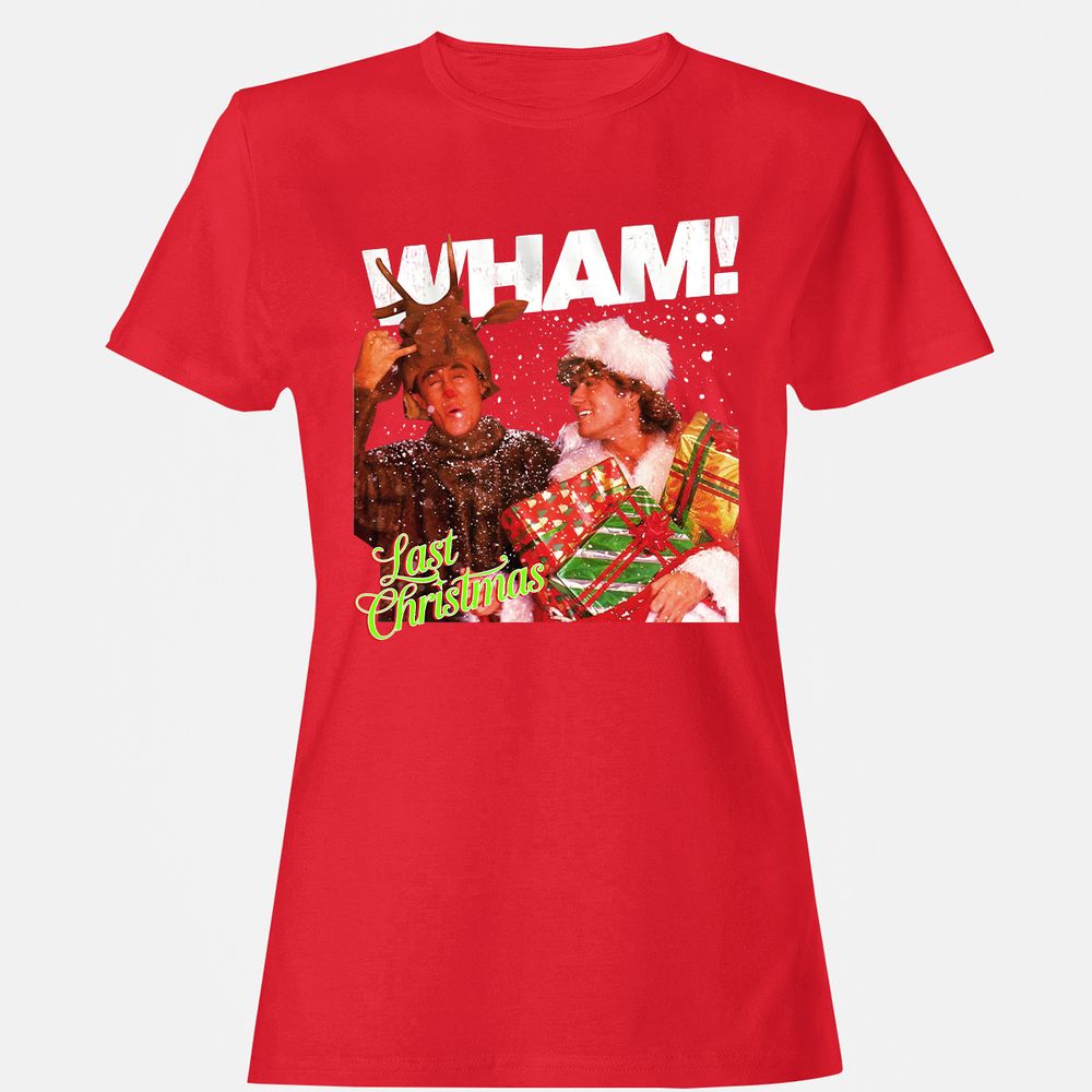 Women's T-Shirt - U183QA7F - Red - 13