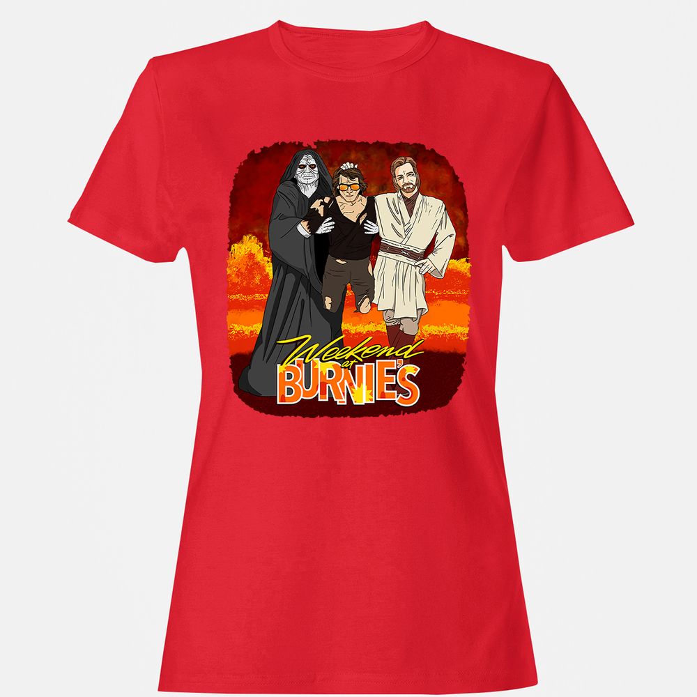 Women's T-Shirt - Y4QNA6GL - Red - 13