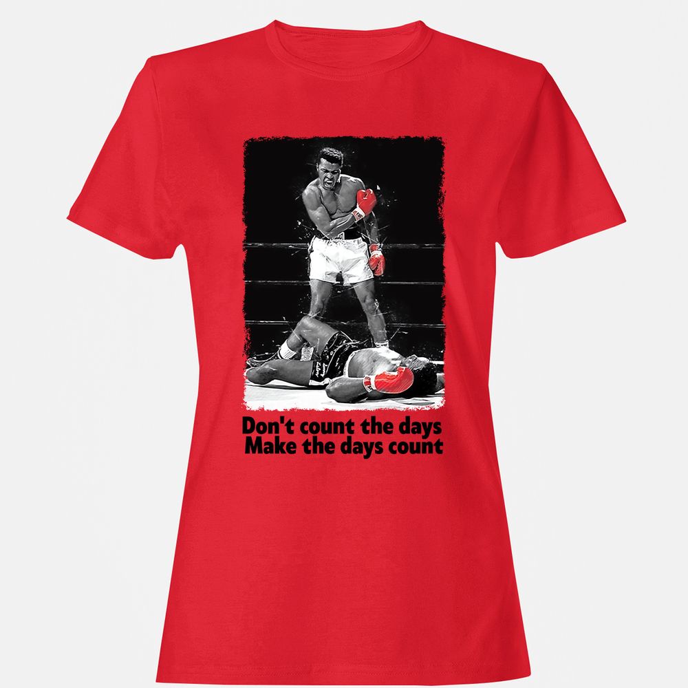 Women's T-Shirt - KDTP9XAW - Red - 13