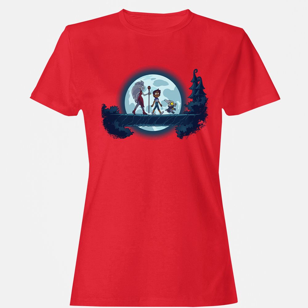 Women's T-Shirt - 13Y8ZT5D - Red - 13