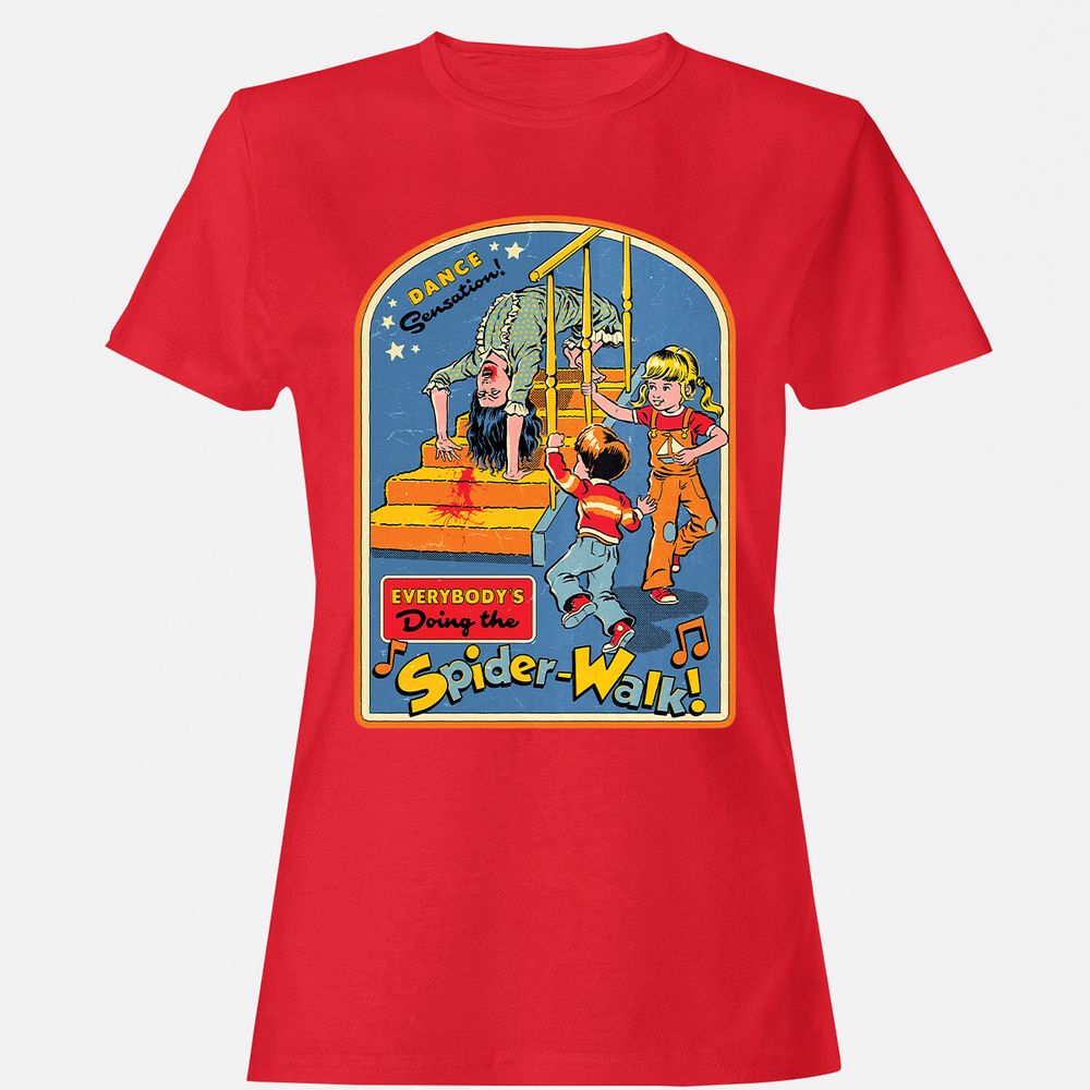 Women's T-Shirt - 5C9R85VL - Red - 13