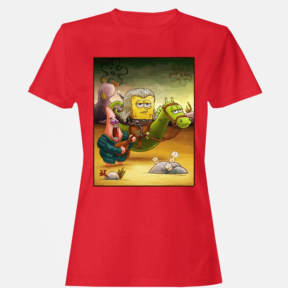 Women's T-Shirt - UQF186YL - Red - 13