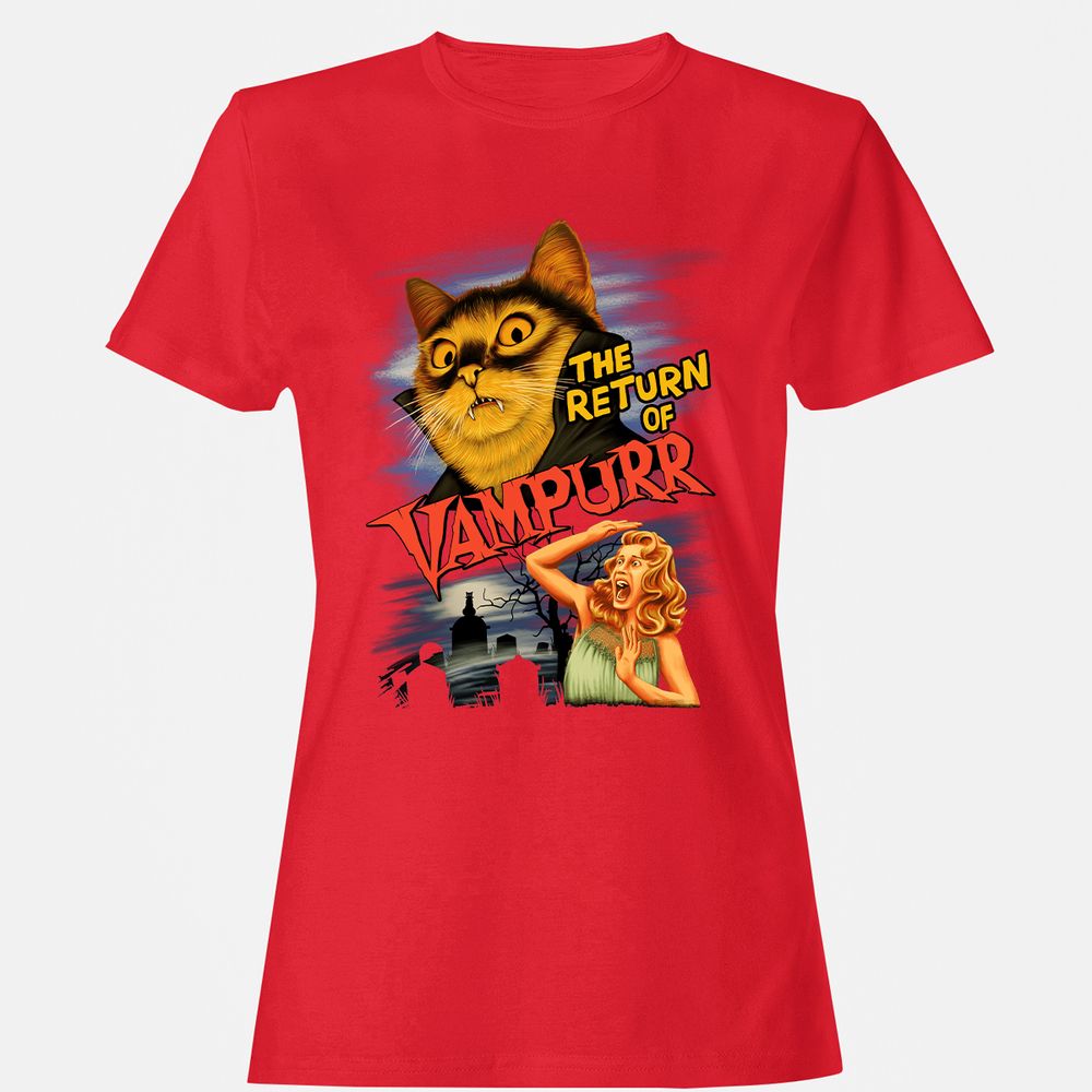 Women's T-Shirt - ZEKHCJ5E - Red - 13