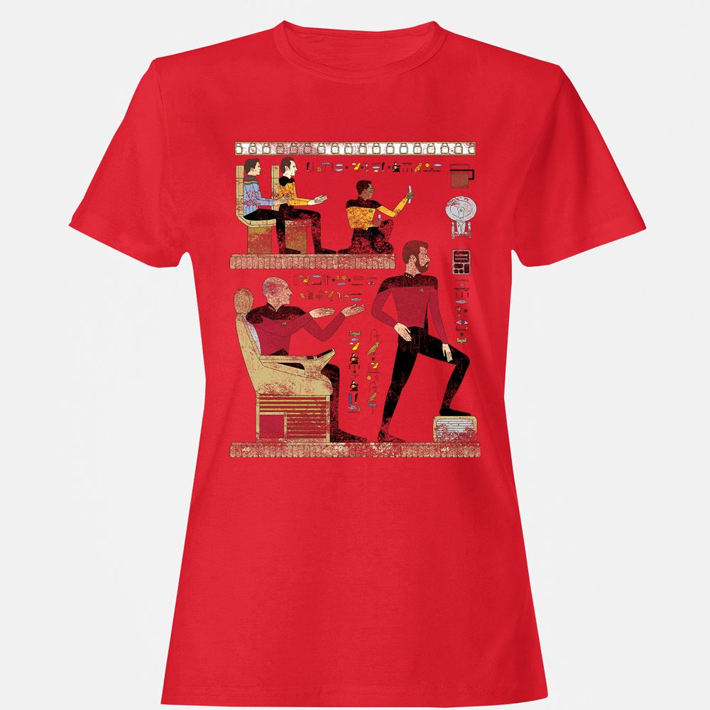 Women's T-Shirt - TZJ6H45T - Red - 13