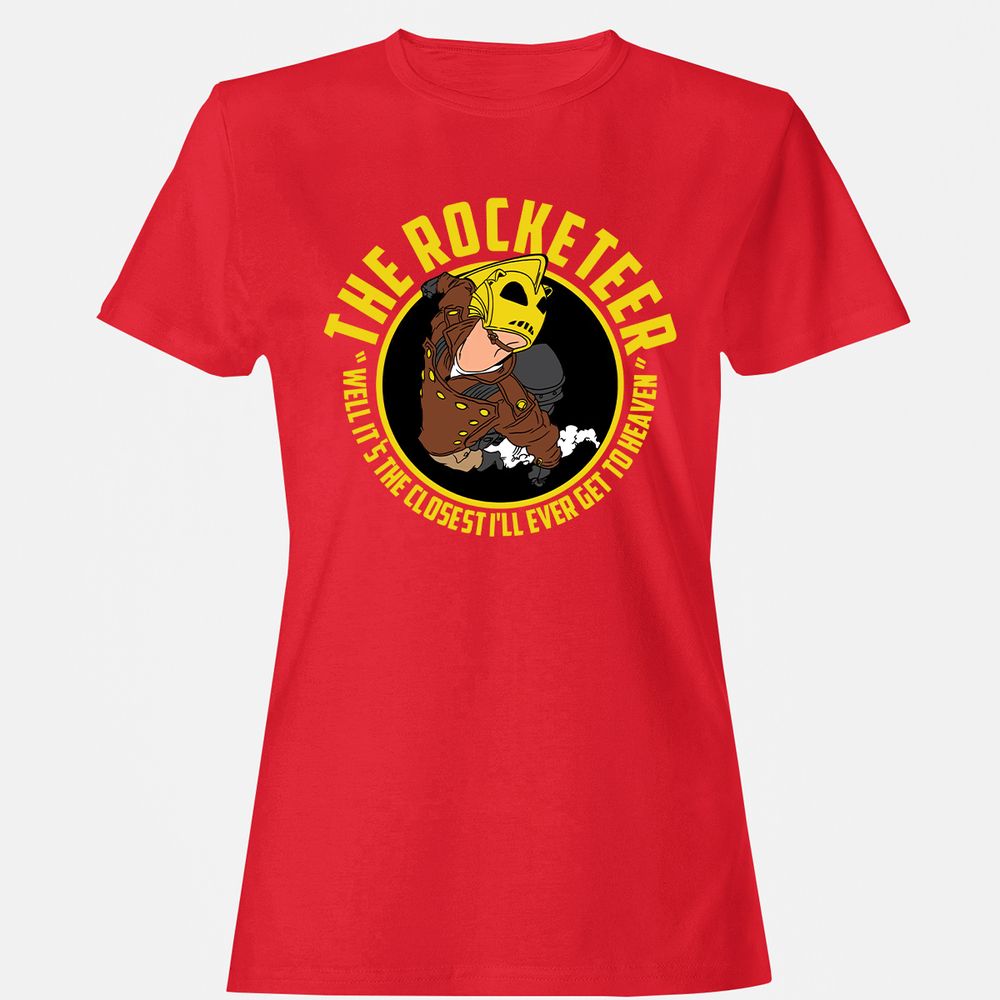 Women's T-Shirt - LJCW9R8N - Red - 13