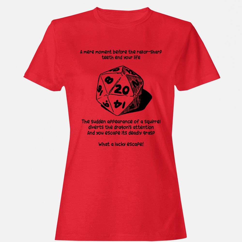 Women's T-Shirt - LH6SL992 - Red - 13