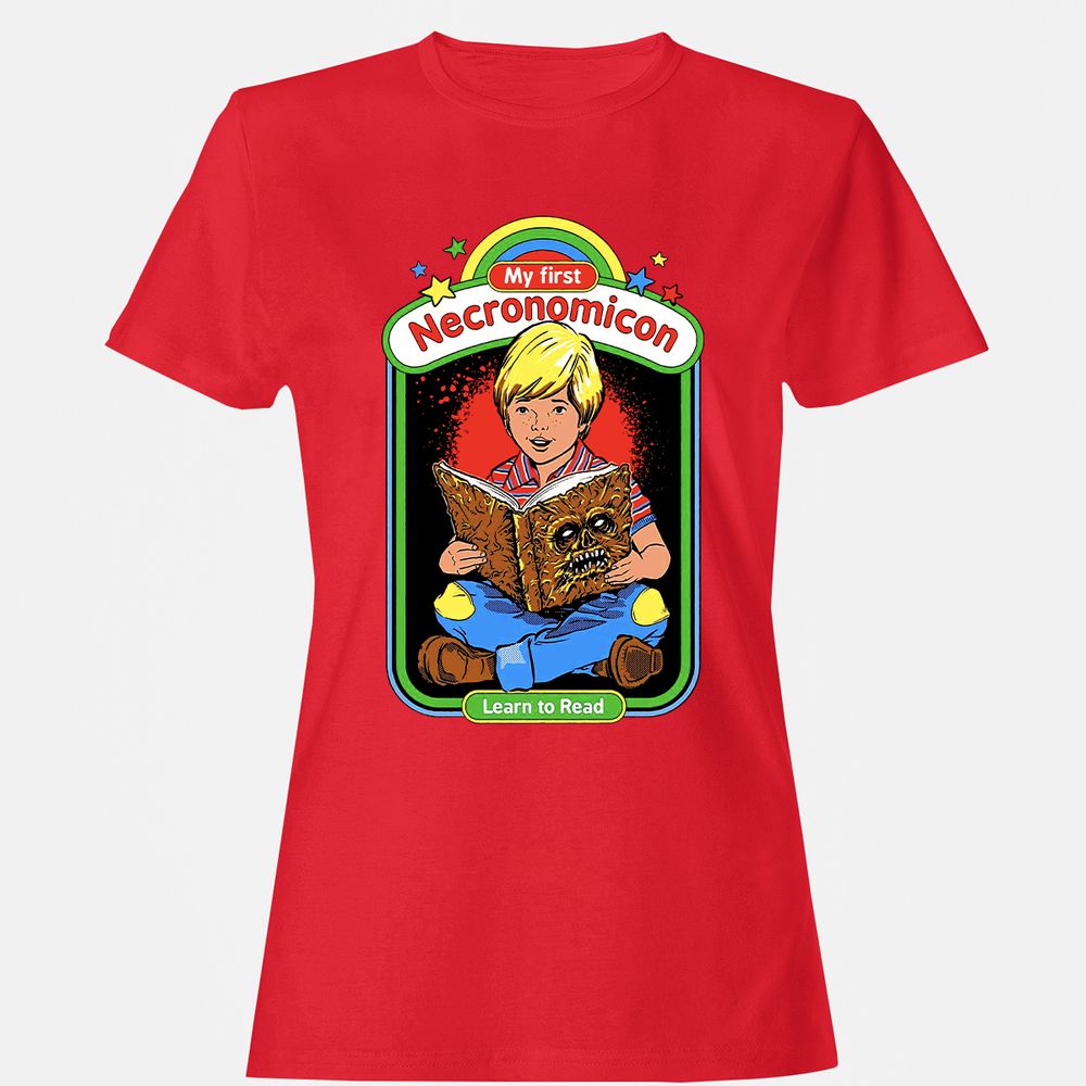 Women's T-Shirt - VYZGM95N - Red - 13
