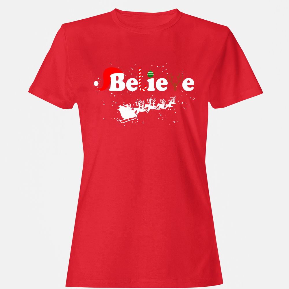 Women's T-Shirt - PCUAV2T4 - Red - 13