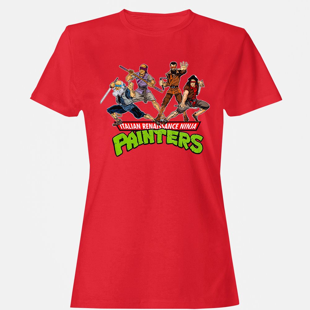 Women's T-Shirt - 1ZBAJGP8 - Red - 13