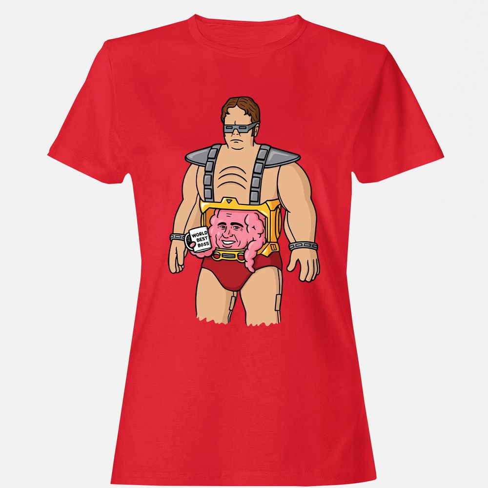 Women's T-Shirt - 7V3SVDRC - Red - 13