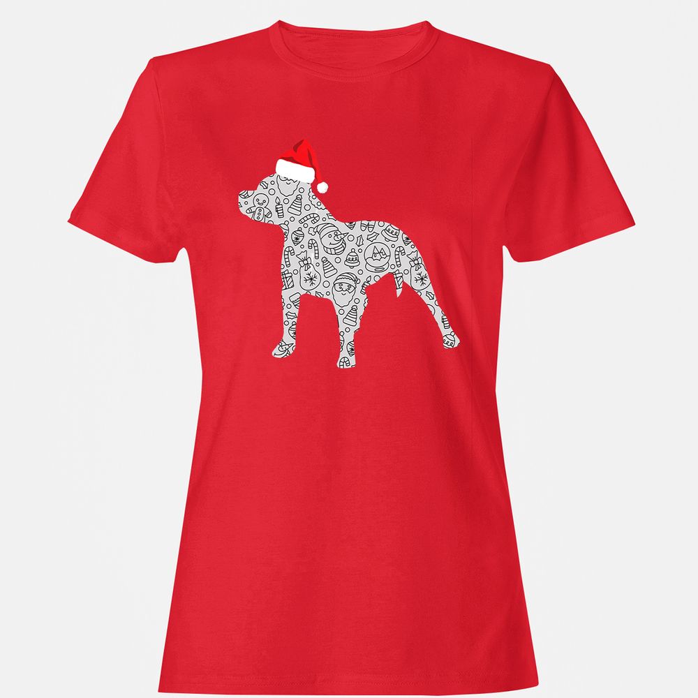 Women's T-Shirt - DDTWDH59 - Red - 13