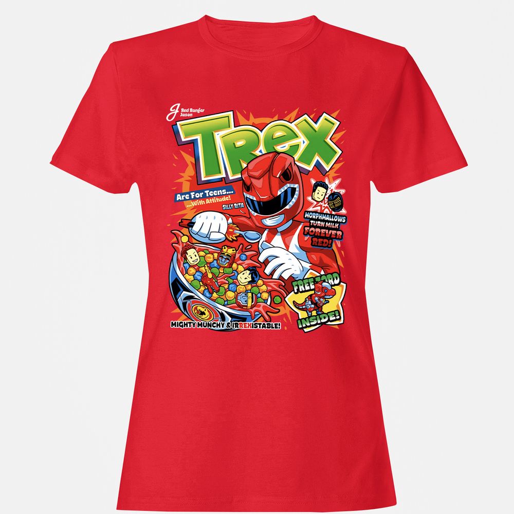 Women's T-Shirt - Y3A4VTRX - Red - 13