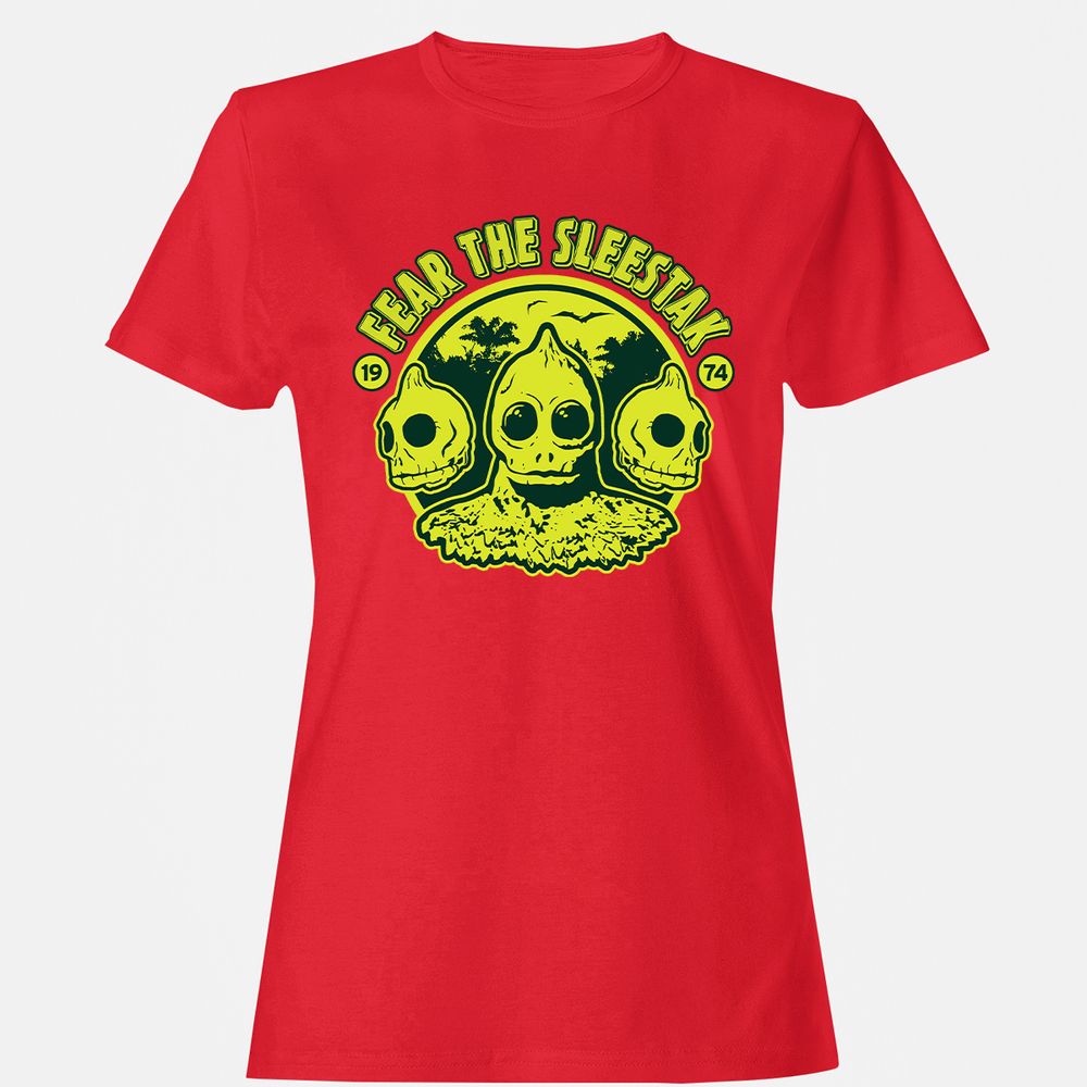 Women's T-Shirt - 7JGE3WLN - Red - 13