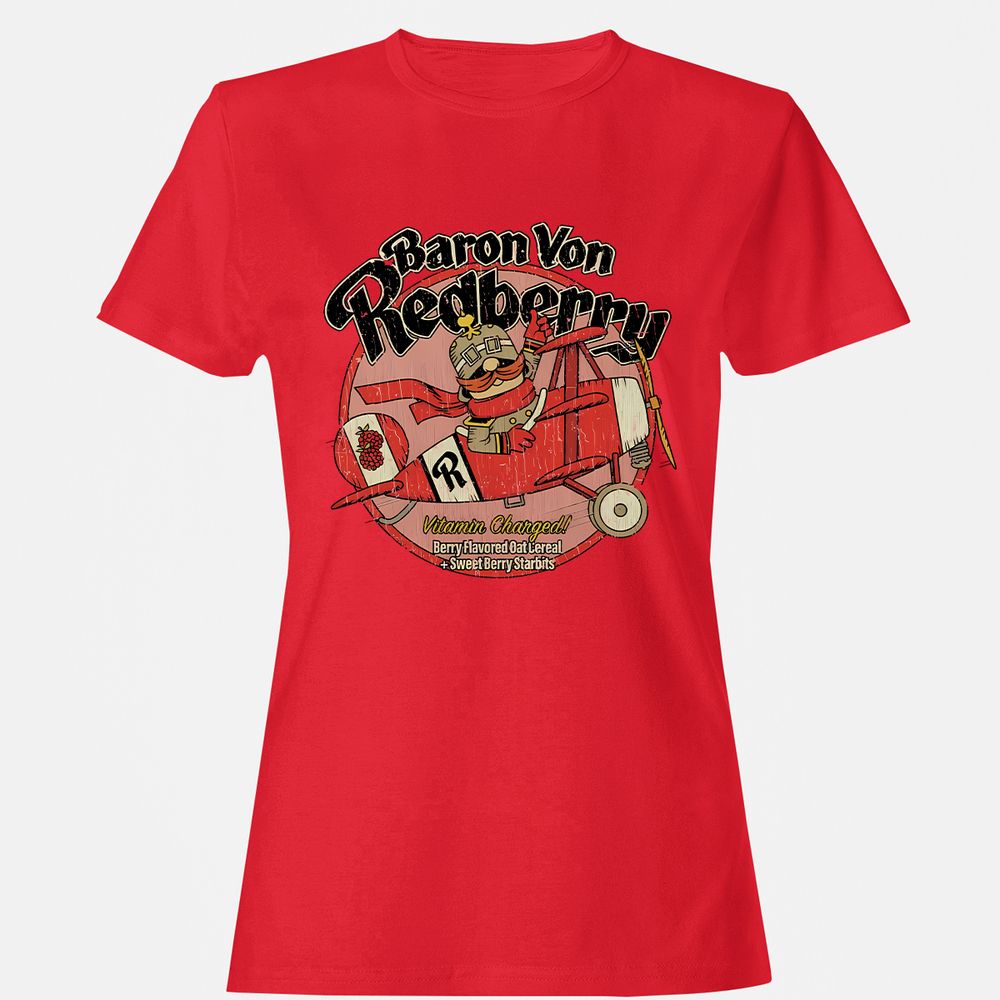 Women's T-Shirt - ZN232CSW - Red - 13