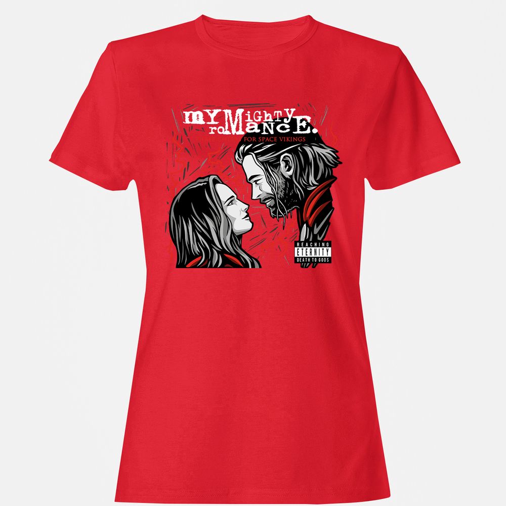 Women's T-Shirt - 6BB735P7 - Red - 13