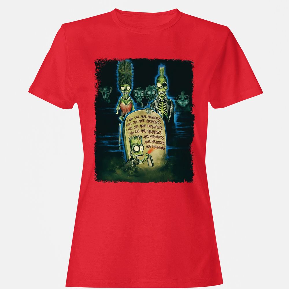 Women's T-Shirt - JZKQKW4F - Red - 13