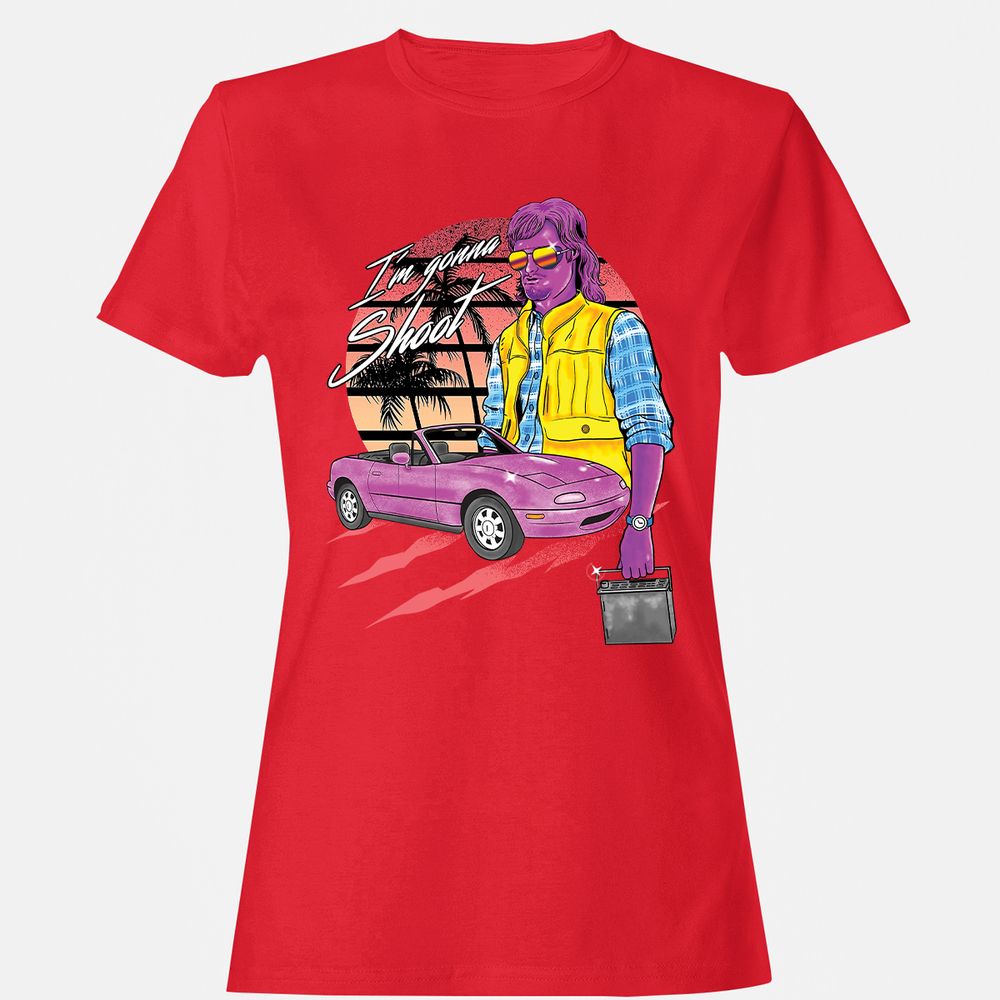Women's T-Shirt - EWC8G2ZG - Red - 13