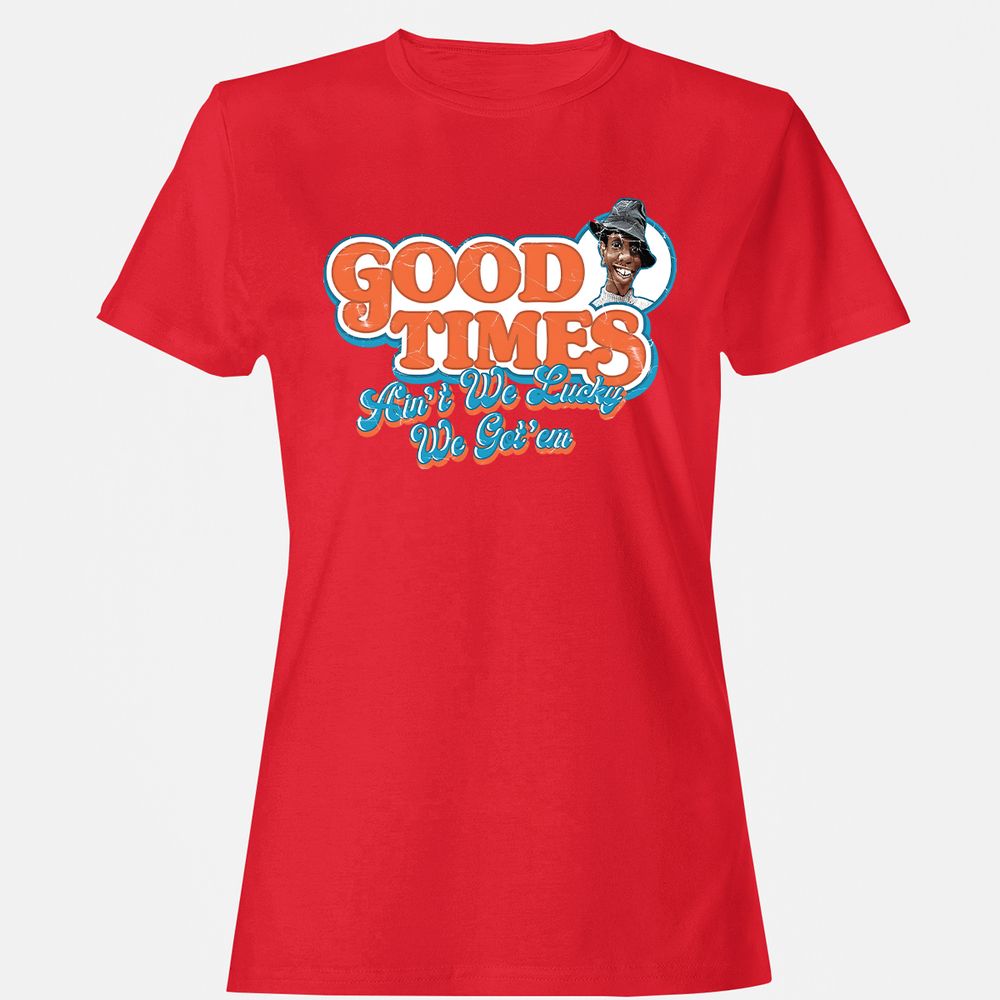 Women's T-Shirt - JK5EG4CK - Red - 13
