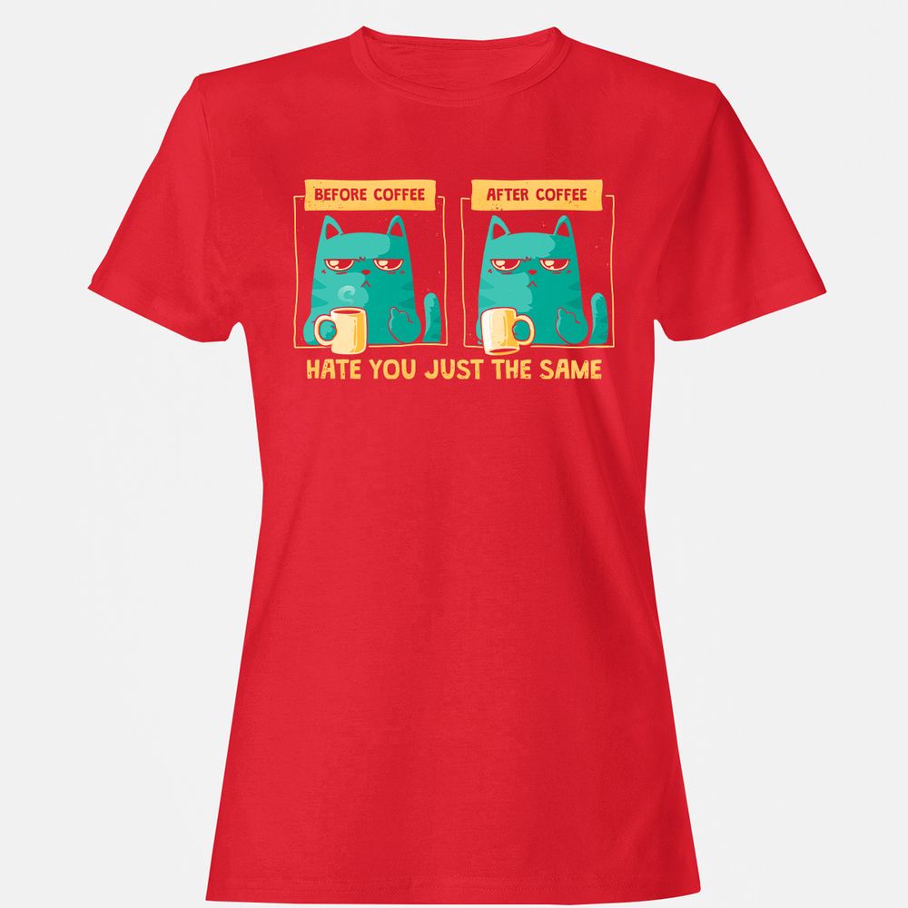 Women's T-Shirt - YC9K4SCG - Red - 13