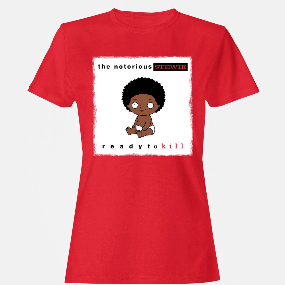 Women's T-Shirt - N3HJ1UYC - Red - 13