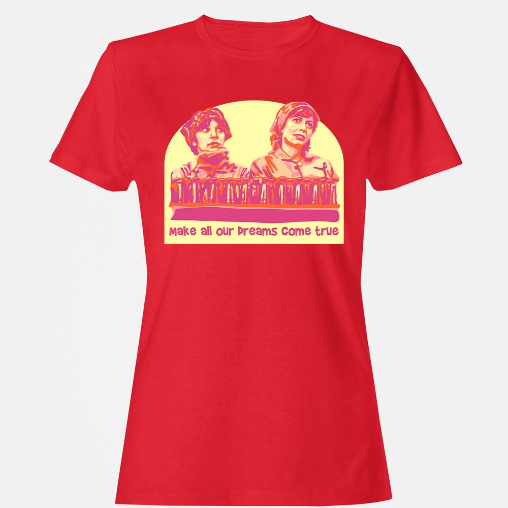 Women's T-Shirt - 3QPKRMBQ - Red - 13