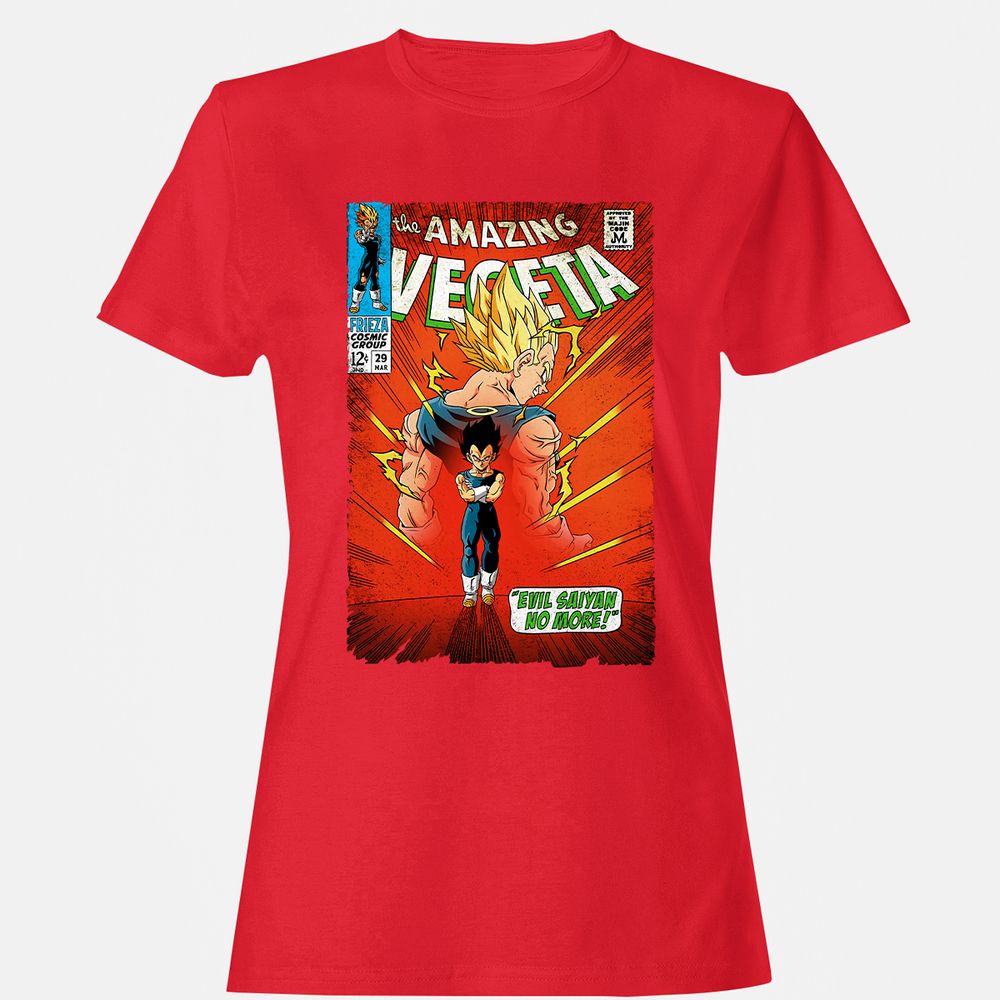 Women's T-Shirt - EEE9KW7Q - Red - 13